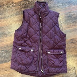 Plum vest